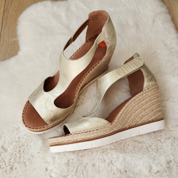 Kenneth Kole Gentle Souls Espadrilles Wedges - Picture 1 of 5